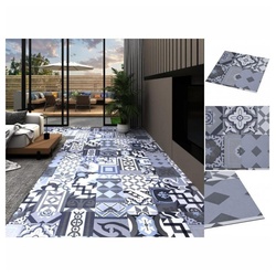vidaXL Laminat PVC-Laminat-Dielen Selbstklebend 5,11 m2 Buntes Muster Vinylboden Bode bunt