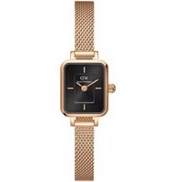 Daniel Wellington Uhr - Dw Quadro Mini Melrose Rg 15X18Mm Sunray - Gr. unisize - in Gold - für Damen
