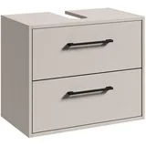 Badplaats Waschbeckenunterschrank Florence 60 x 50 x 35 cm Beige