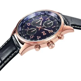 Mark Maddox NEW COLLECTION HC7121-37 Leder 44 mm
