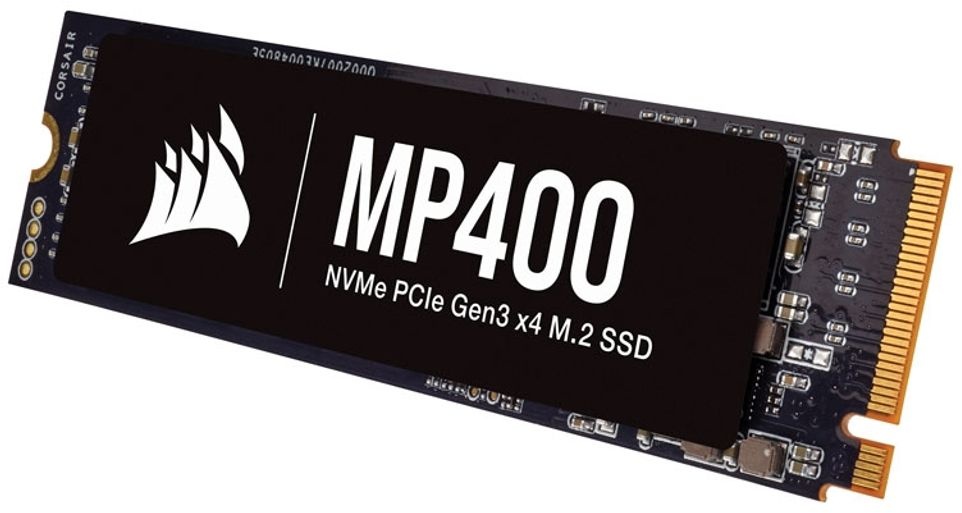 Corsair MP400 1 TB SSD Steckkarte (schwarz, PCIe Gen 3x4, M.2 2280, Smart, Trim)