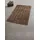 KLEINE WOLKE Badteppich Tiles Braun 60 x 100 cm