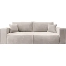 Selsey Schlafsofa Mit Bettzeugbehälter Cremefarbig