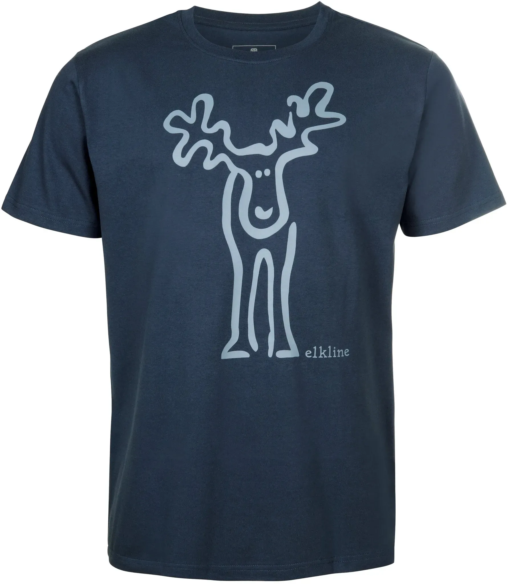 Elkline Herren-T-Shirt Rudolf, trekkinggreen-ashblue, S