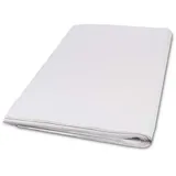 Morigami Saten, 60 x 60 cm, geprägt, 40 g, weiß, 5 Packungen à 100 Stück