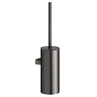 Keuco Moll Toilettenbürstengarnitur 12769350101 mit Metallgehäuse, Bürste mit Deckel,