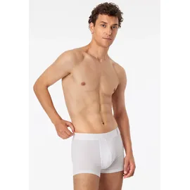 SCHIESSER Long Life Soft Boxershorts Weiß S 4er Pack