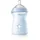 Chicco Natural Feeling Anti-Kolik Babyflasche 6+ Monate 330 ml, Babyfläschchen mit Weichem und Flexiblen Silikon-Sauger, Eignet sich in Kombination zum Stillen, Blau