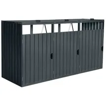 Home Deluxe Cubo für 3 Tonnen 80 x 80 x 122 cm anthrazit