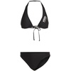 Women's Halterneck Bikini Badeanzug, Black, L