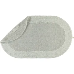 Rhomtuft Badteppiche Exquisit perlgrau - 11 80x160 cm Weiss 
