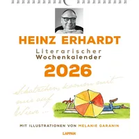 Lappan Verlag Heinz Erhardt - Literarischer Wochenkalender 2026 Heinz