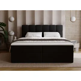 GRAINGOLD 160 x 200 cm Schwarz