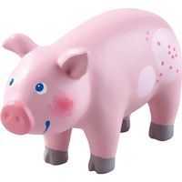 HABA Little Friends Schwein - Spielfigur Bauernhoftiere für Kinder ab 3 Jahren - Minipuppen für kreative Rollenspiele – 1302981001