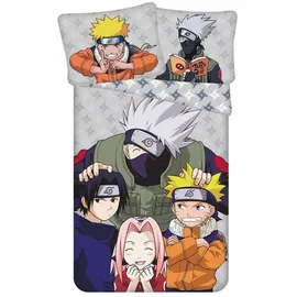 Jerry Fabrics Naruto Mehrfarbig 140 x 200 cm + 70 x 90 cm