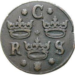 Schweden 1/4 Öre 1633-1636 Christina