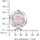 BULOVA Rubaiyat 96L338 Edelstahl 30,0 mm 96L338