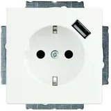 Busch-Jaeger USB-Steckdose 20 EUCBUSB-84 Weiß 1 St.