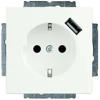 Busch-Jaeger USB-Steckdose 20 EUCBUSB-84 Weiß 1 St.