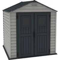 DURAMAXX Duramax Gartenhaus 210x210 Geräteschuppen Garten Gerätehaus Drehtüren, H.