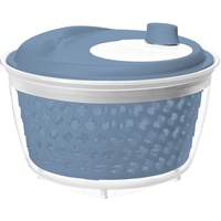 Rotho Fresh Salatschleuder, Kunststoff (PP) BPA-frei, blau/transparent, 4.5l (25.0