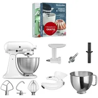 KitchenAid Classic 5K45SS weiß inkl. Paket 4