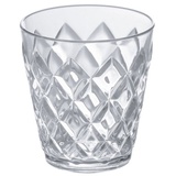 Koziol Crystal Trinkglas, crystal clear, 250ml