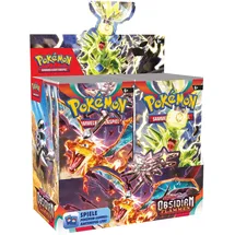 Pokémon Karmesin & Purpur Obsidian Flammen Boosterpack Display 36 St.