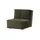 Nehl Schlafsessel Solino Velours 85 x 85 x 102 cm Grün mit Schlaffunktion