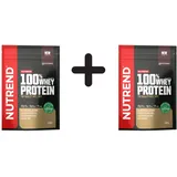 Nutrend 100% Whey Protein, 400 g, Schokoladen Brownie)