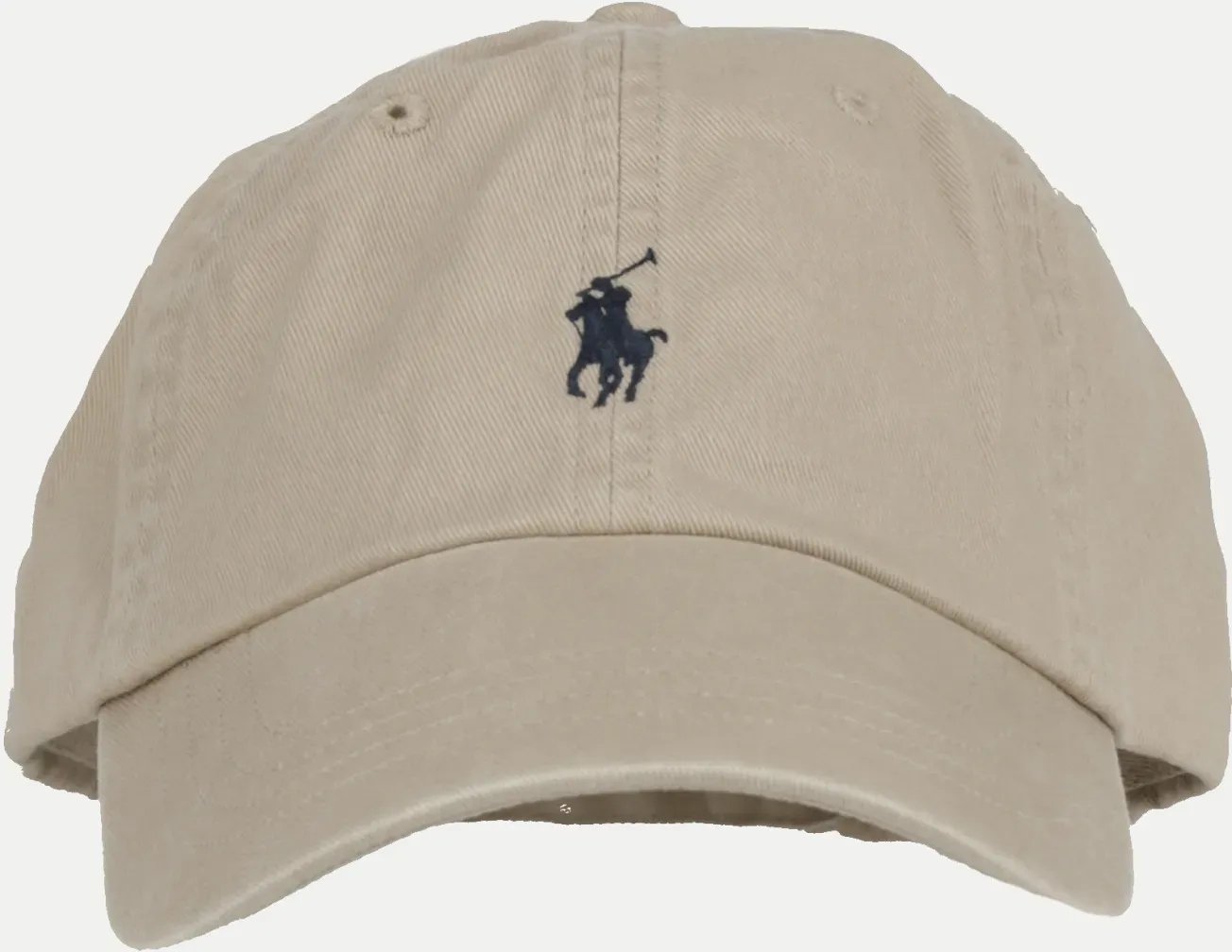 Cap mit Logo-Stickerei Beige
