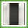 Brilliant Tuya Smart LED Panel Palva schwarz 30 x 30 cm dimmbar RGBW Smart