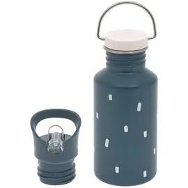 Lässig Edelstahltrinkflasche Happy Prints midnight blue