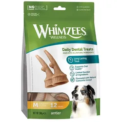 WHIMZEES Wege Zahnungshorn M 12 Stück