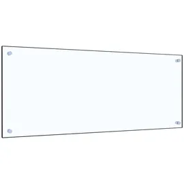 vidaXL Küchenrückwand Transparent 100×40 cm Hartglas