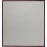 hecht International Fliegengitter mit Aluminiumrahmen 130 x 150 cm Braun