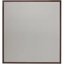 hecht International Fliegengitter mit Aluminiumrahmen 130 x 150 cm Braun