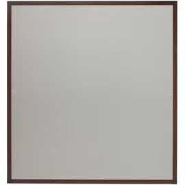 hecht International Fliegengitter mit Aluminiumrahmen 130 x 150 cm Braun