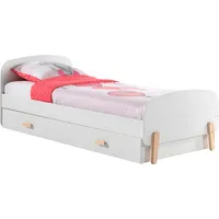 Vipack Kinderbett Kiddy 90 x 200 cm Kiefer lackiert weiß