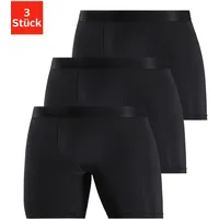 H.I.S. Funktionsboxer schwarz M 3er Pack