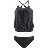 VENICE BEACH Tankini Damen schwarz-grau Gr.46