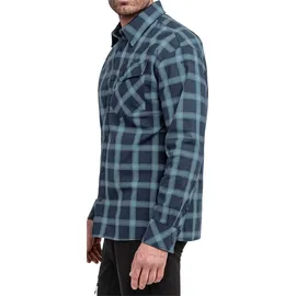 Schöffel Langarmhemd kariert Blau 50