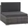 vidaXL Garten-Lounge-Set 8-tlg. grau