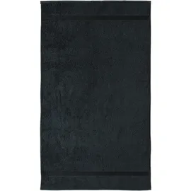 Rhomtuft Princess Handtuch 55 x 100 cm schwarz