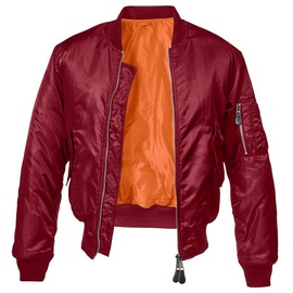 Brandit Textil MA1 Jacket Herren burgundy 3XL