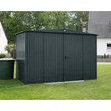 Hörmann Gerätehaus Trend-S Typ 3 3,24 x 2,48 x 2,19 m anthrazitgrau Doppeltür