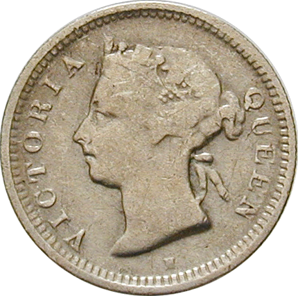 Hongkong 5 Cent 1866-1901 Victoria