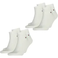 Tommy Hilfiger Herren Quarter Socken Flag - 4er 6er 8er Pack in 39-42 4er Pack