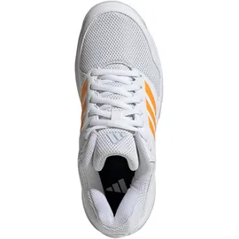 adidas Speedcourt IN Damen Cloud White/Pure Tangerine/Crystal Sky 37 1/3