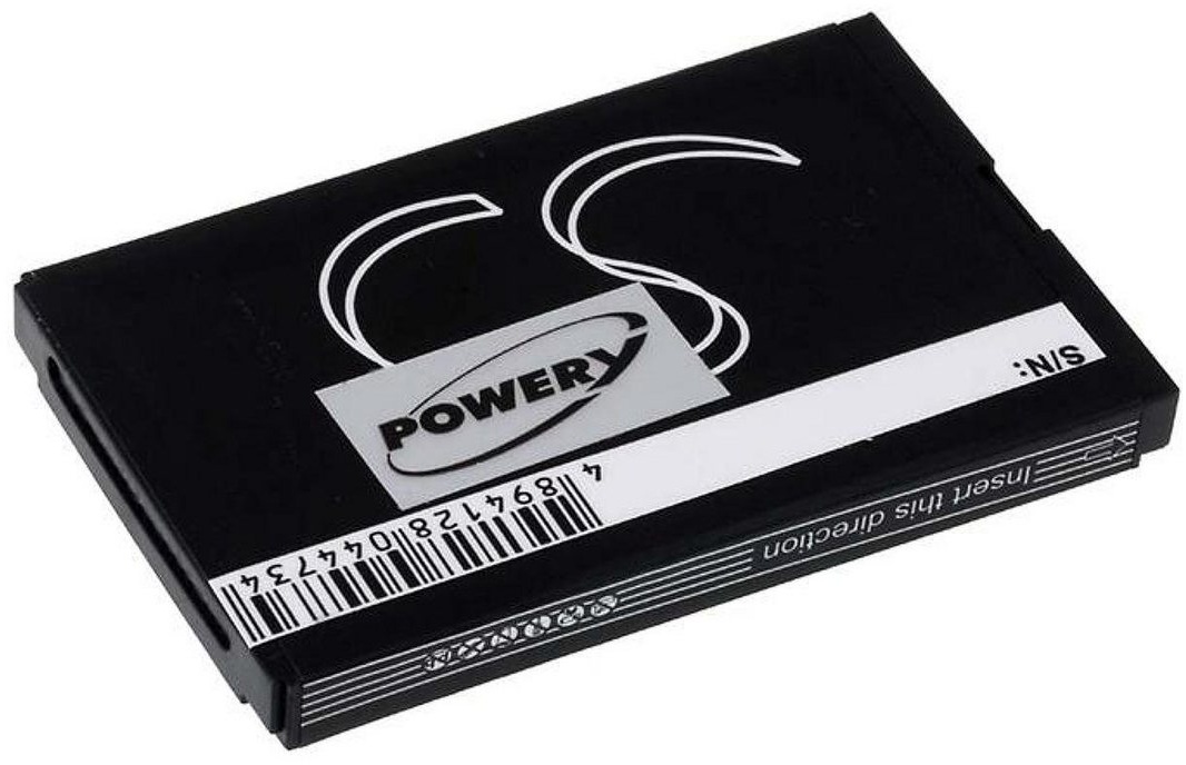 Powery Akku für ZTE S300 Smartphone-Akku 800 mAh (3.7 V) schwarz